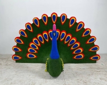 Топиари павлин Веерный - газон Eco Топиари павлин Веерный - газон Eco