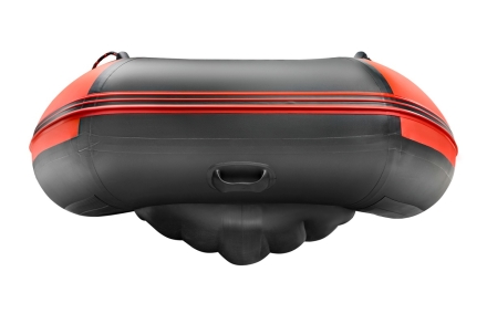 YACHTMAN-340 НДНД (Яхтман) красный-черный (лодка ПВХ нднд под мотор с усилением), фото 5