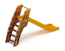 Горка пластиковая - ИО 42.01.01-06 - (желтый скат) H=1200 (Эко) Горка пластиковая - ИО 42.01.01-06 - (желтый скат) H=1200 (Эко)