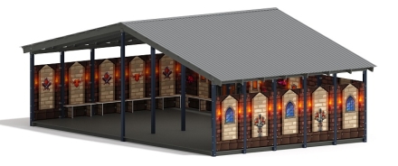 Теневой навес (Замок. Средневековый) - МФ 70.8.5-11, фото 1