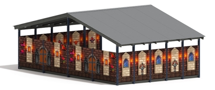 Теневой навес (Замок. Средневековый) - МФ 70.8.5-11, фото 3