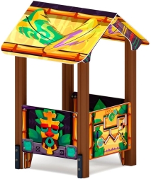 Домик малый 3 (майя) МФ 10.01.03-03, фото 3