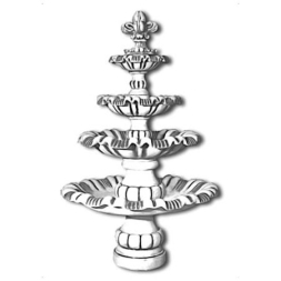 Фонтан классический &quot;Лилия&quot; артикул 751