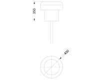 РМФ 2.02 Грибочек Н=350 РМФ 2.02 Грибочек Н=350