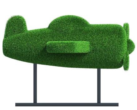 Топиари Самолет, L=150см - газон Eco, фото 2