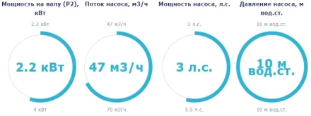 Насос с префильтром Saci Pumps Supra 300T, фото 2