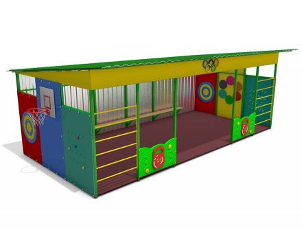 Теневой навес игровой Чудо Спорт 20 м2, фото 4