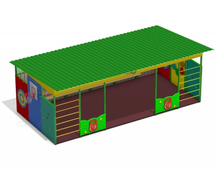 Теневой навес игровой Чудо Спорт 20 м2, фото 2