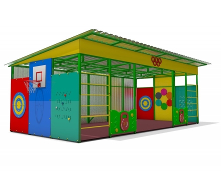 Теневой навес игровой Чудо Спорт 20 м2, фото 1