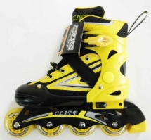 Коньки роликовые на пластмассовой основе CS-662 L
