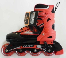 Коньки роликовые на пластмассовой основе CS-662 L
