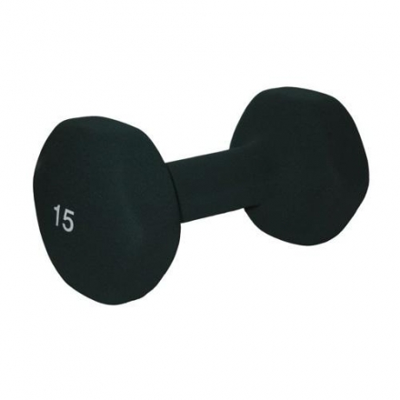 Гaнтeли в нeoпpeновой обoлoчкe FOREMAN FM/IND-15 (6,8 кг), пара, фото 1