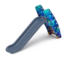 Горка пластиковая - ИО 42.01.01-07 - (серый скат) H=1200 (Морской) Горка пластиковая - ИО 42.01.01-07 - (серый скат) H=1200 (Морской)