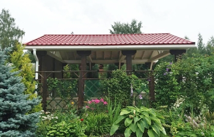 Деревянный навес КЕМБРИДЖ Базовая комплектация, фото 5