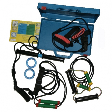 Набор эспандеров в чемоданчике  Атлет 1, фото 1