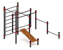 Воркаут 108 красный ВТ 12.21-01, фото 2 Воркаут 108 красный ВТ 12.21-01, фото 2