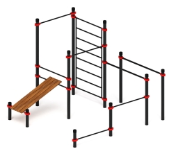 Воркаут 108 красный ВТ 12.21-01, фото 1 Воркаут 108 красный ВТ 12.21-01, фото 1