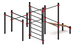 Воркаут 108 красный ВТ 12.21-01, фото 4 Воркаут 108 красный ВТ 12.21-01, фото 4