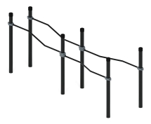 Воркаут ЛОВ 89 серый ВТ 101.17-03