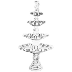 Фонтан скульптурный &quot;Мальчик с рыбкой&quot; 4 чаши артикул 754