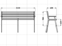 МФ 1.45 Лавочка Бизнес МФ 1.45 Лавочка Бизнес