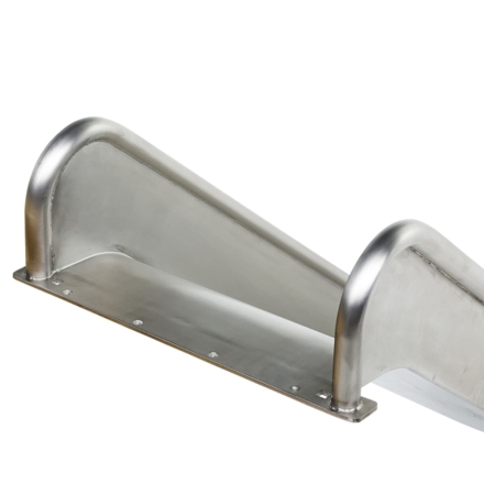 Скат KBT Steg-on L4,5 H2,3-2,5 из нержавеющей стали для игровых площадок, фото 3