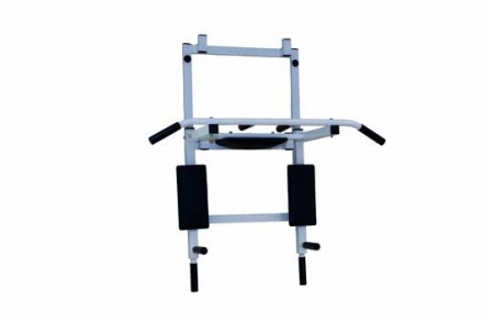 Турник-брусья-пресс  Effectsport ТБП-РБ 3 в 1 (настенный на раме, белый), фото 3