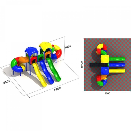 Детская игровая площадка Сафари 2.2, фото 3