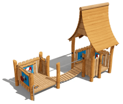 Игровой комплекс Эко VST 0022/4 для детской площадки, фото 2