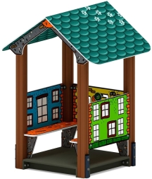 Домик малый 4 (город) МФ 10.01.04-01, фото 3