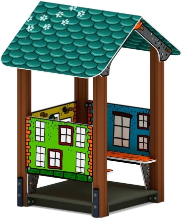 Домик малый 4 (город) МФ 10.01.04-01, фото 1