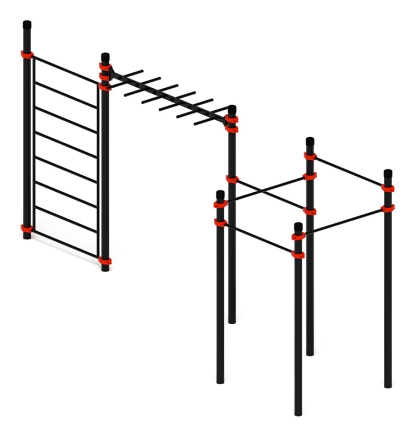 Воркаут 89 красный ВТ 11.22-01, фото 1