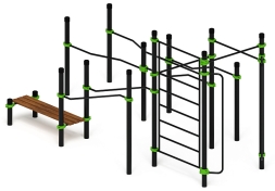 Воркаут ЛОВ 89 зеленый ВТ 101.13-02, фото 3