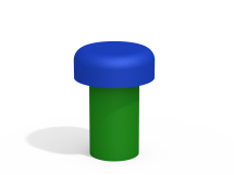 РМФ 2.04 Грибочек Н=550 РМФ 2.04 Грибочек Н=550