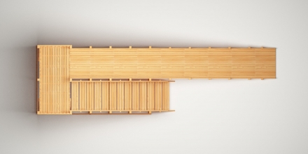 Зимняя деревянная горка &quot;Зима Wood&quot;-8, фото 5