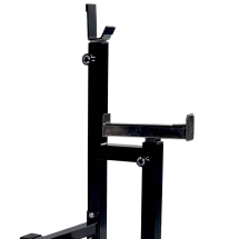 Скамья со стойками под штангу DFC DZ005ABB (чёрный, два короба)