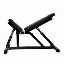 Скамья со стойками под штангу DFC DZ005ABB (чёрный, два короба)