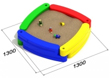 Песочница Форт для детской игровой площадки