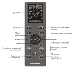 Массажное кресло Ergonova Catapult L-Track Edition, фото 8