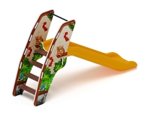 Горка пластиковая - ИО 42.01.05-02 - (желтый скат) (В гостях у сказки) H=900 Горка пластиковая - ИО 42.01.05-02 - (желтый скат) (В гостях у сказки) H=900