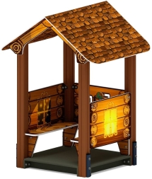 Домик малый 4 (эко) МФ 10.01.04-02, фото 1