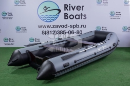 Лодка моторная ПВХ RiverBoats RB-370 НДНД, фото 5