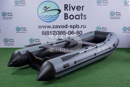 Лодка моторная ПВХ RiverBoats RB-370 НДНД, фото 5