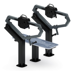 Жим лежа (серый) - Уличный тренажер - СТ 026-13.П , фото 4 Жим лежа (серый) - Уличный тренажер - СТ 026-13.П , фото 4