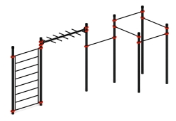 Воркаут 108 красный ВТ 12.22-01, фото 4 Воркаут 108 красный ВТ 12.22-01, фото 4