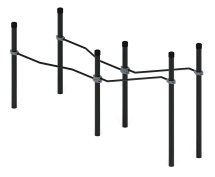 Воркаут ЛОВ 108 серый ВТ 102.20-03