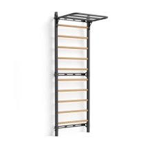 Шведская стенка с пространственной сетью Rock-s черная Шведская стенка с пространственной сетью Rock-s черная