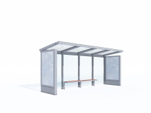 Aureo AE410c-SS павильон остановочный Aureo AE410c-SS павильон остановочный