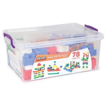 Конструктор из 78 деталей Pilsan Master Blocks (03-451)
