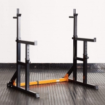 Стойка под штангу DFC DSST12 (черный/оранжевый) Стойка под штангу DFC DSST12 (черный/оранжевый)